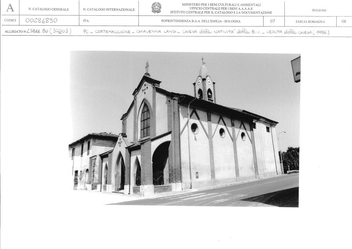 Chiesa della Natività della Beata Vergine Maria (edilizia religiosa complessa a corpi aggregati, conventuale) - Cortemaggiore (PC) 