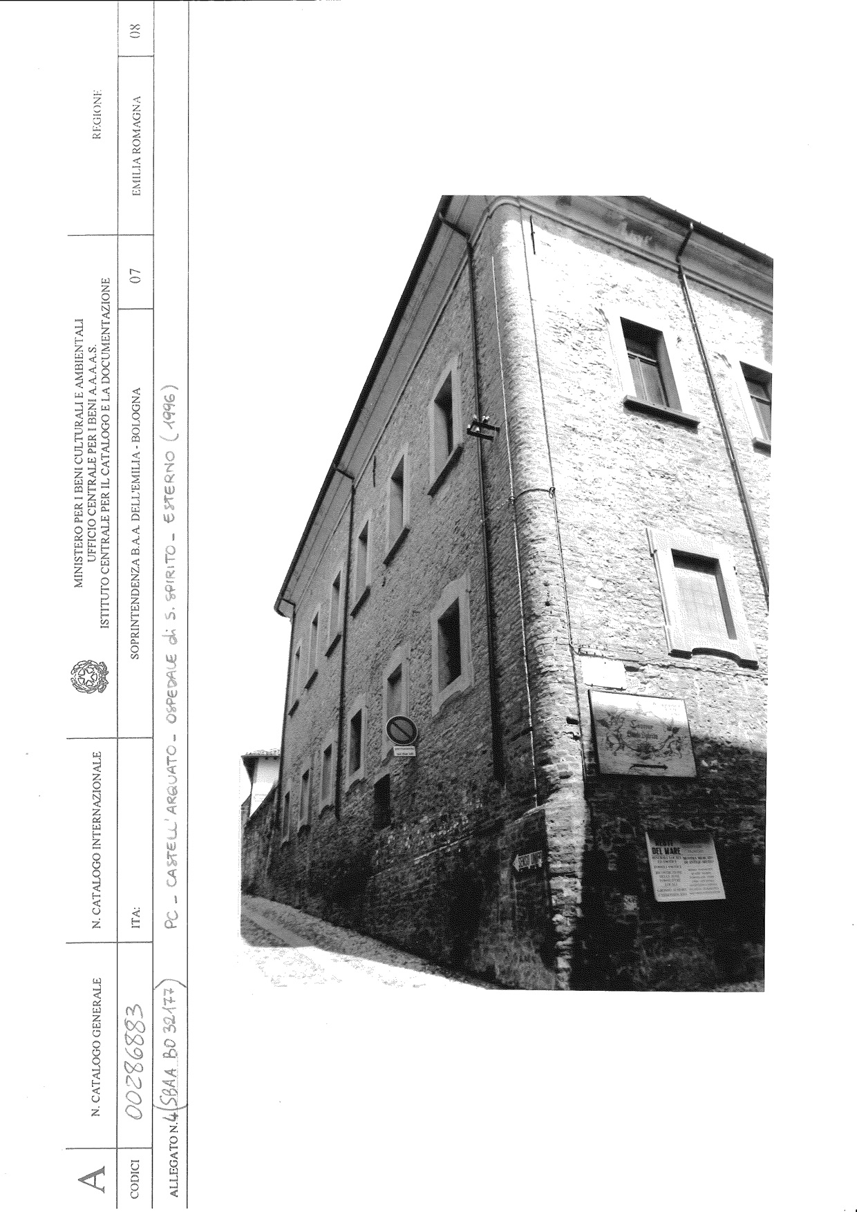 Ospedale di Santo Spirito (ospizio) - Castell'Arquato (PC) 