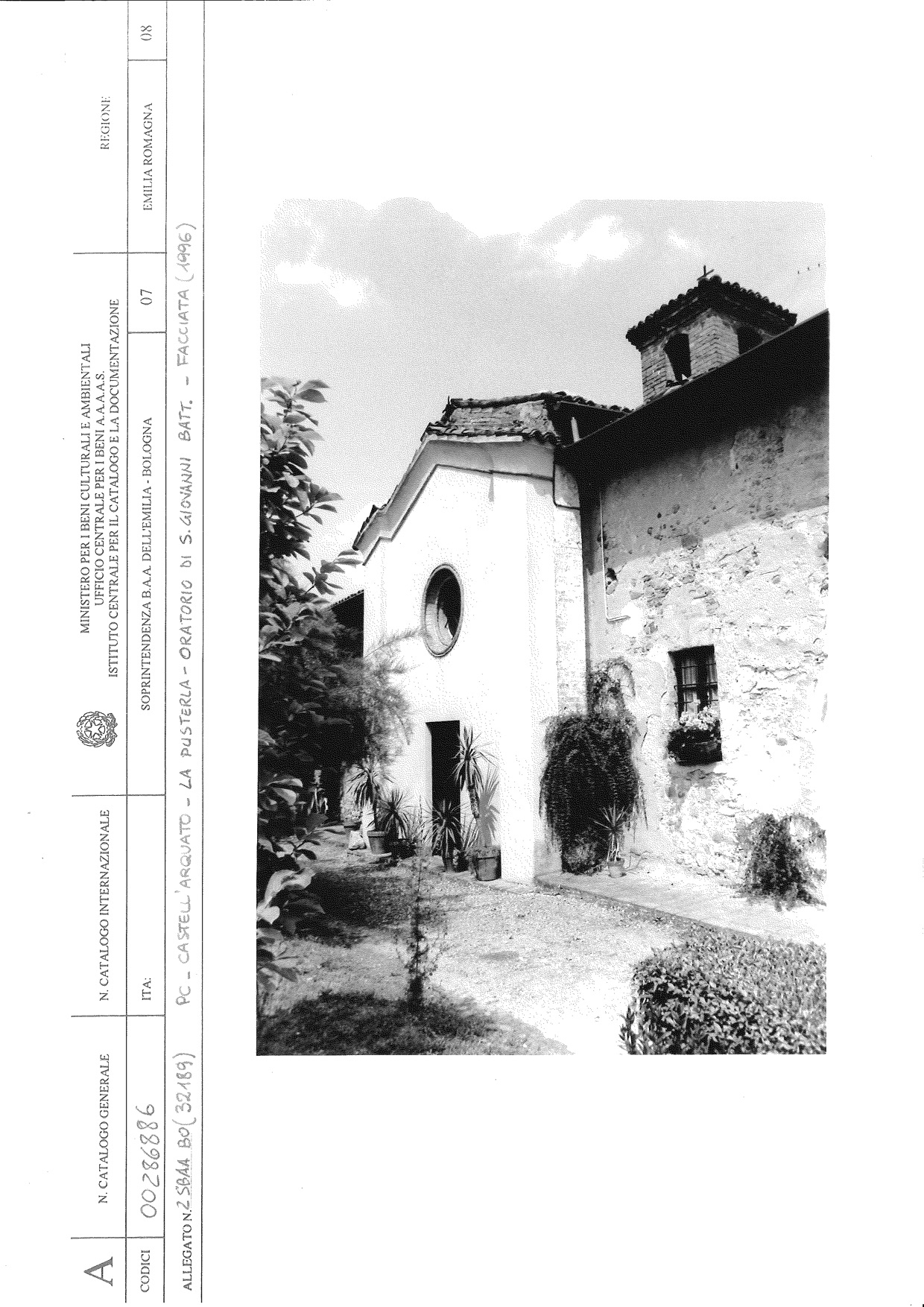 Oratorio di S. Giovanni Battista (oratorio) - Castell'Arquato (PC) 