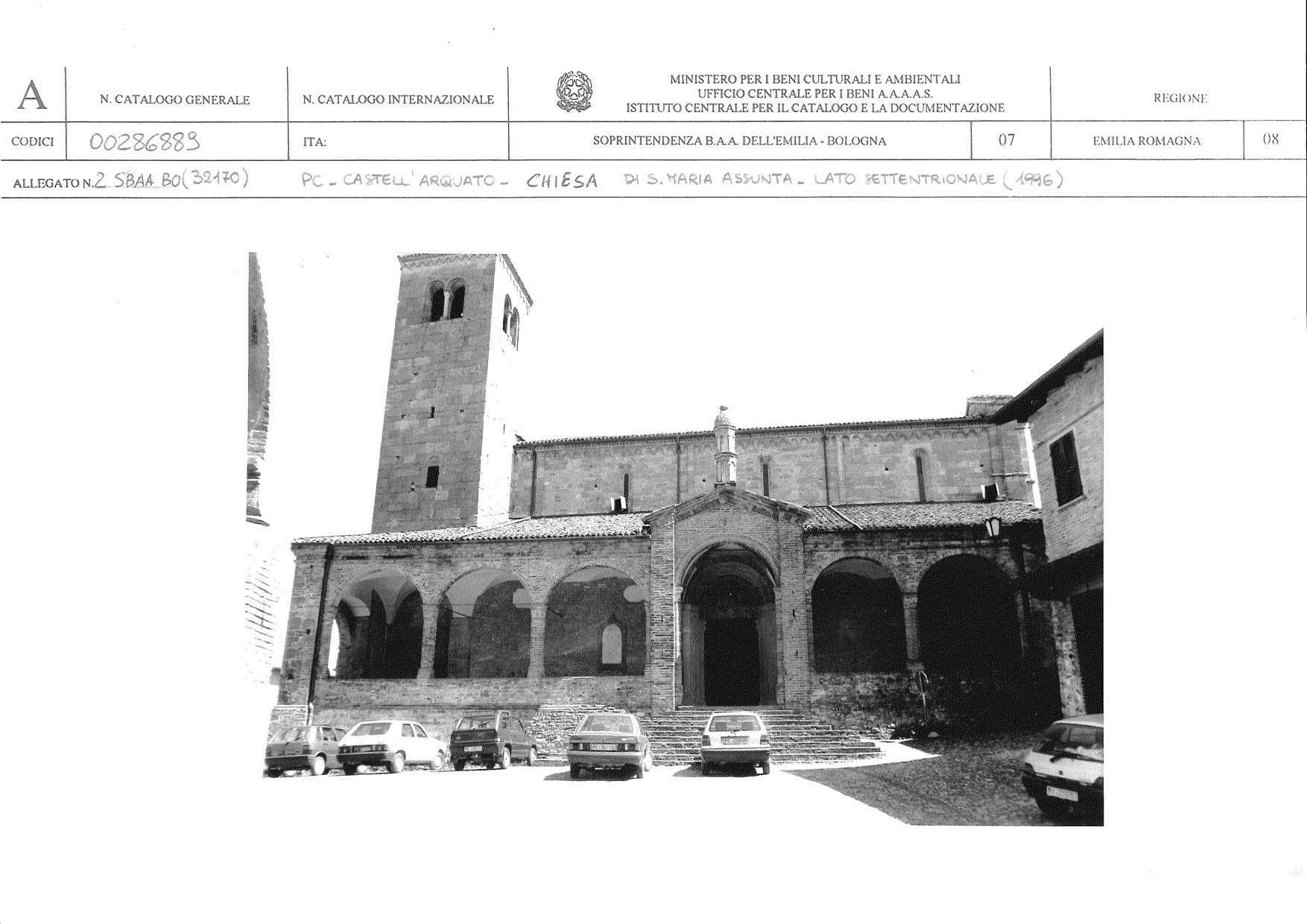 Chiesa di S. Maria Assunta (chiesa, parrocchiale) - Castell'Arquato (PC) 