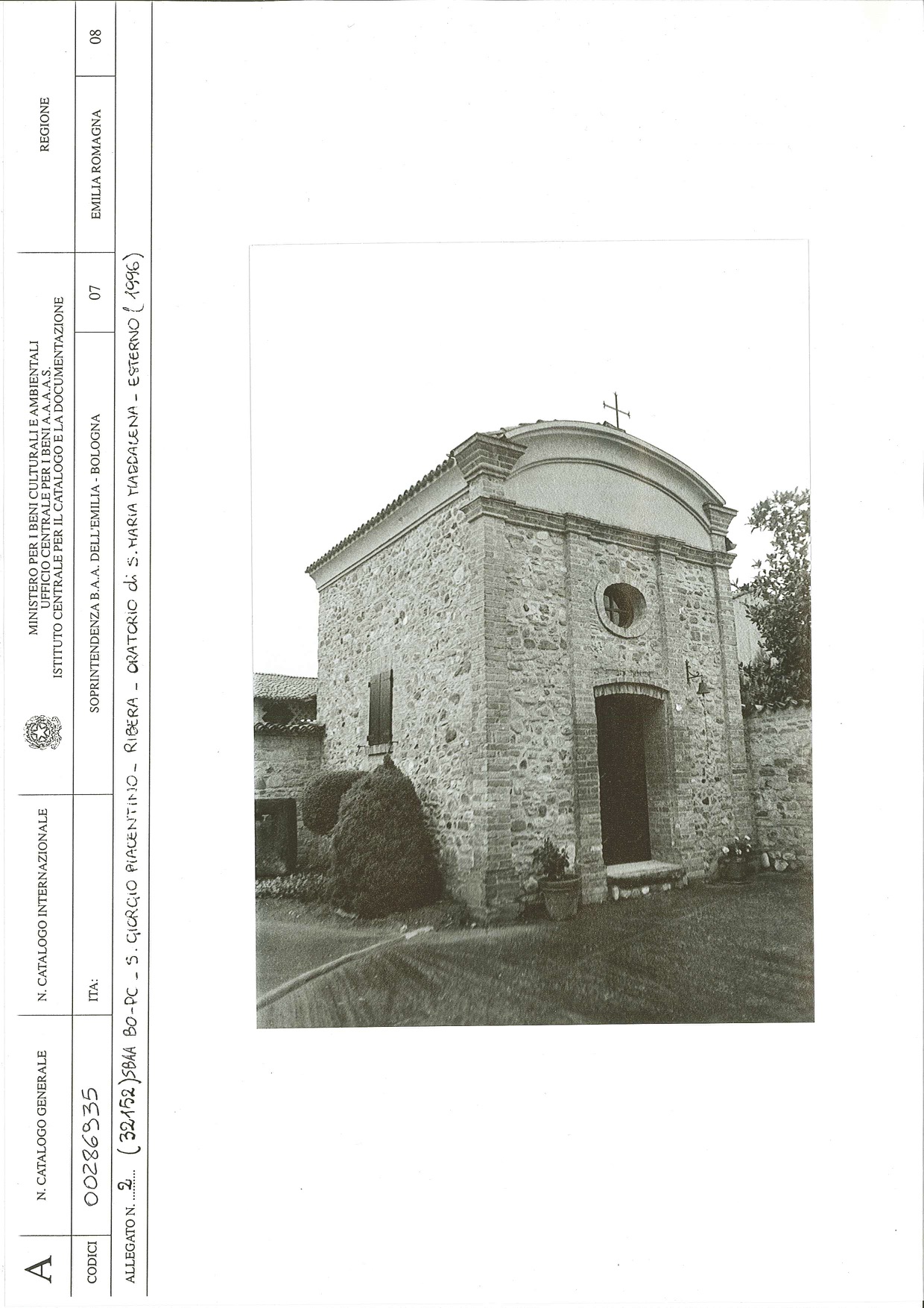 Palazzo Ribera (insediamento agricolo complesso, a corte chiusa) - San Giorgio Piacentino (PC)  <br>Condizioni d'uso: <a class='link-esterno' href='https://docs.italia.it/italia/icdp/icdp-pnd-circolazione-riuso-docs/it/v1.0-giugno-2022/testo-etichetta-BCS.html' target='_bcs'>Beni Culturali Standard (BCS)</a>