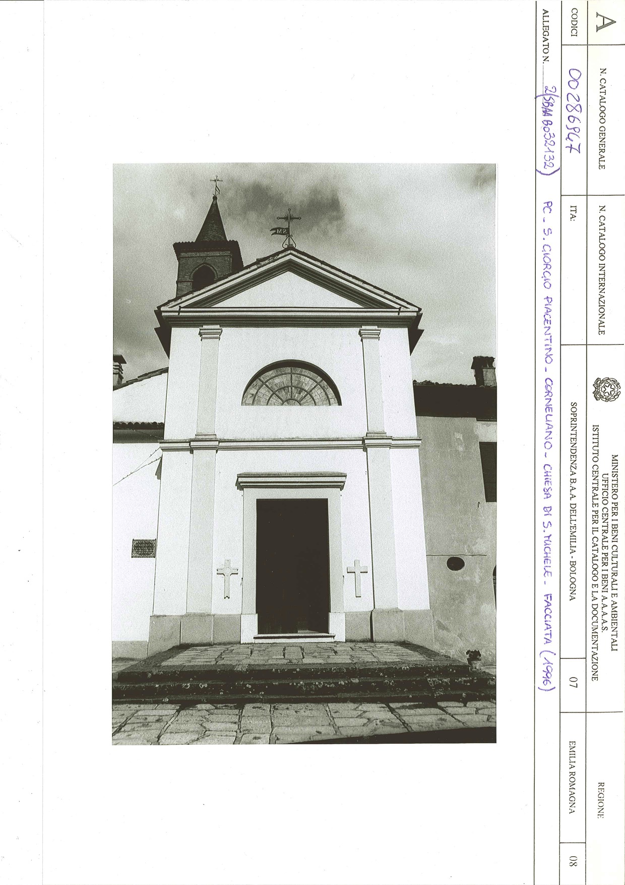 Chiesa di S. Michele Arcangelo (chiesa, parrocchiale) - San Giorgio Piacentino (PC) 