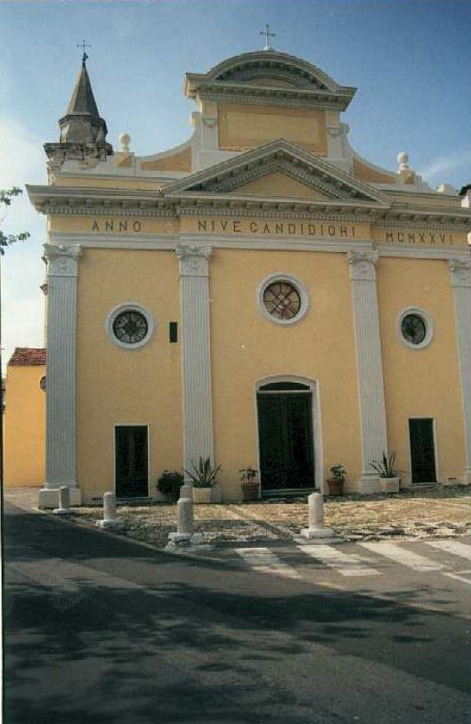 Chiesa Nostra Signora della Neve (chiesa, parrocchiale) - San Bartolomeo al Mare (IM) 