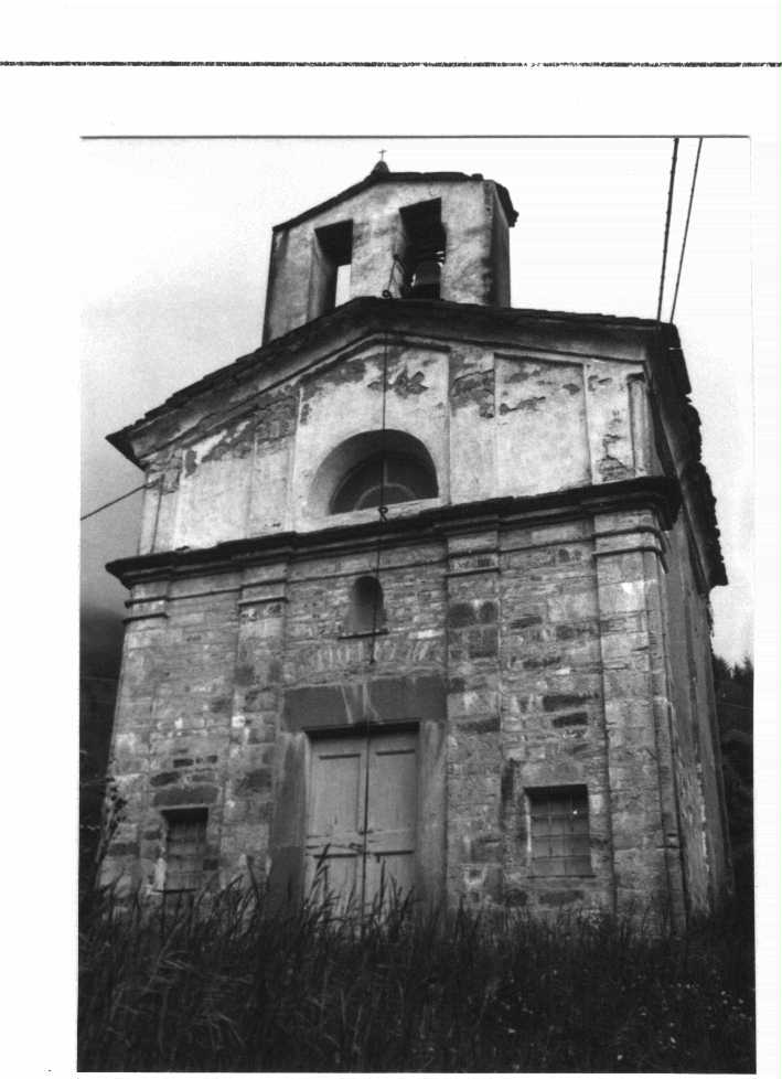 Chiesa di S.Andrea di Gazzolo (chiesa, succursale) - Borzonasca (GE)  (XVIII)