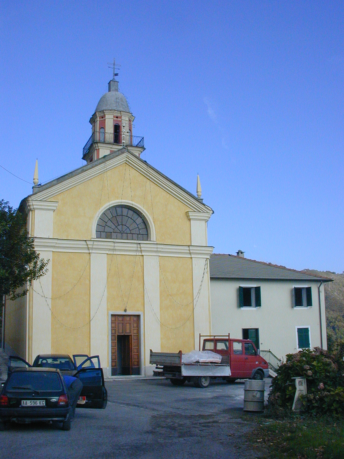 Chiesa di S. Rocco di Acero (chiesa, parrocchiale) - Borzonasca (GE)  (XIX)