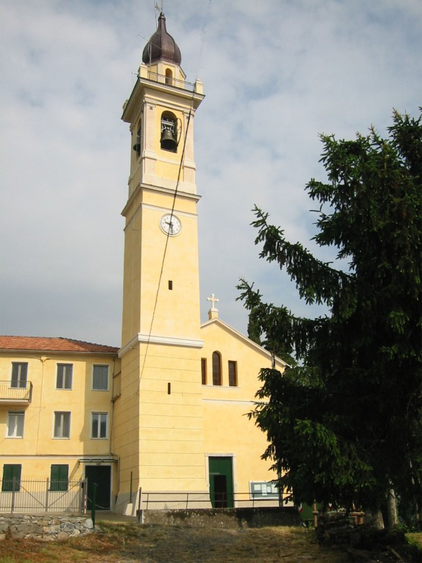 Chiesa di S. Bernardo (chiesa, parrocchiale) - San Colombano Certenoli (GE)  (XVII)