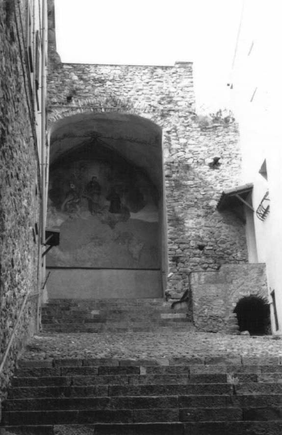 Tre porte di S. Dalmazzo con resti di mura di cinta (porte, pubbliche) - Taggia (IM)  (XIV)