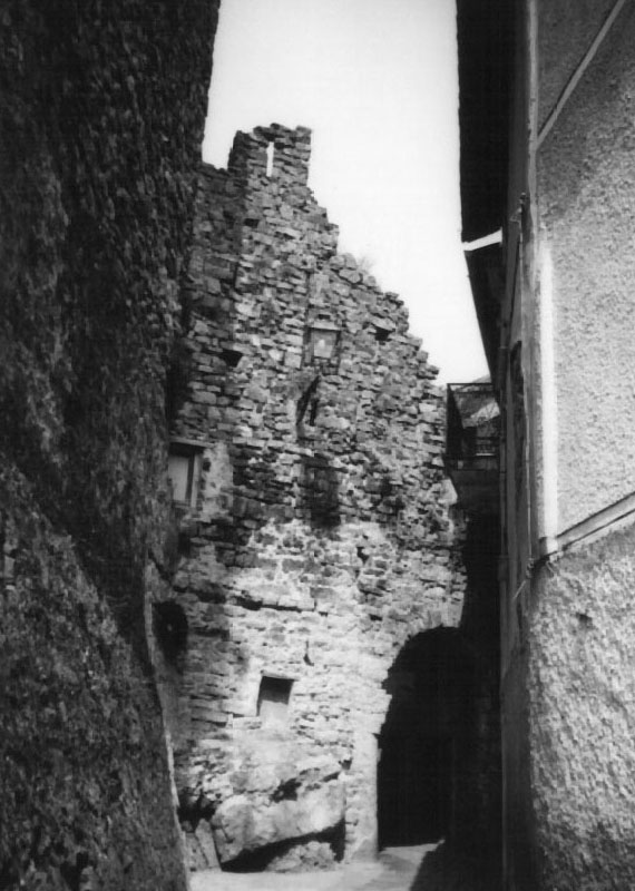 Resti di mura antiche (mura, di cinta) - Apricale (IM)  (XIV)