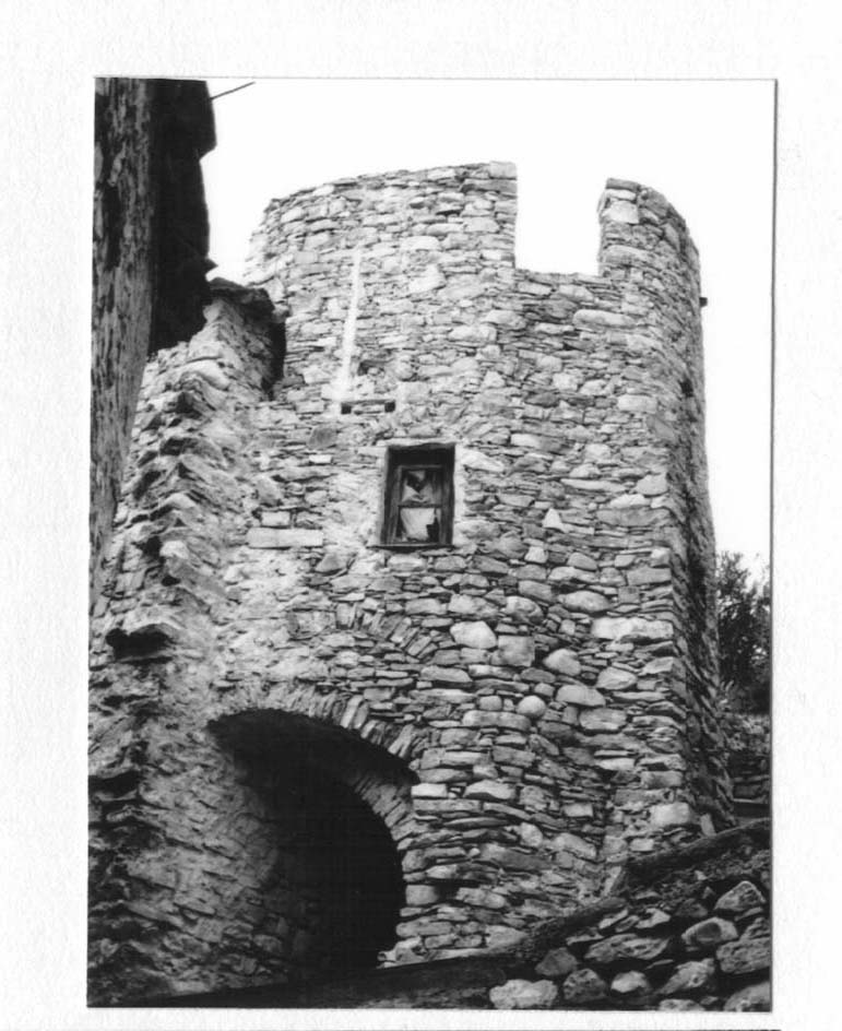 Torre rotonda (casa-torre (resti), difensiva) - Pompeiana (IM)  (XVI)
