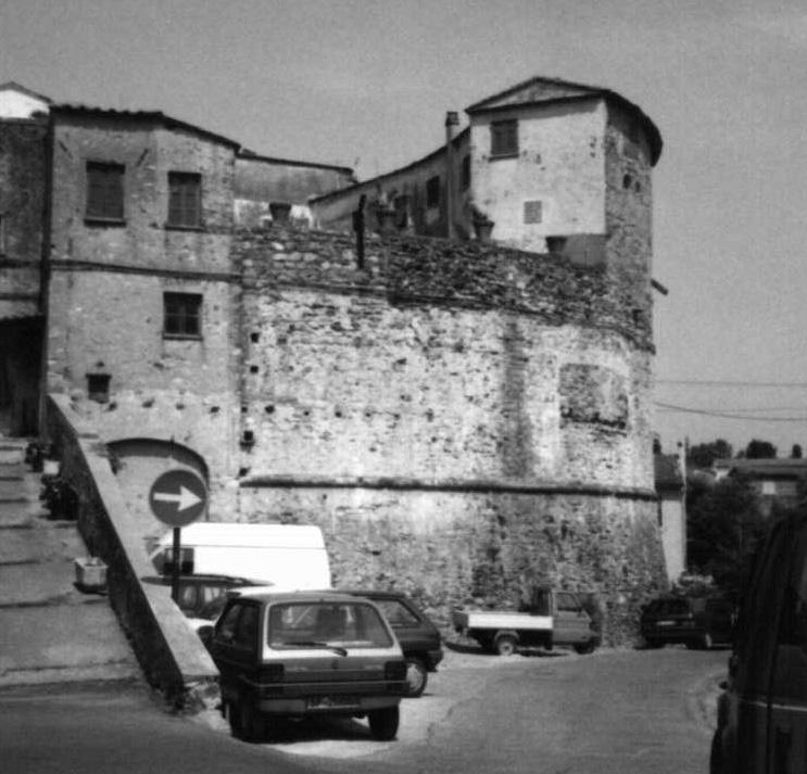 Torrione di S. Francesco (fortificazione, comunale) - Sarzana (SP)  (XV, metà)