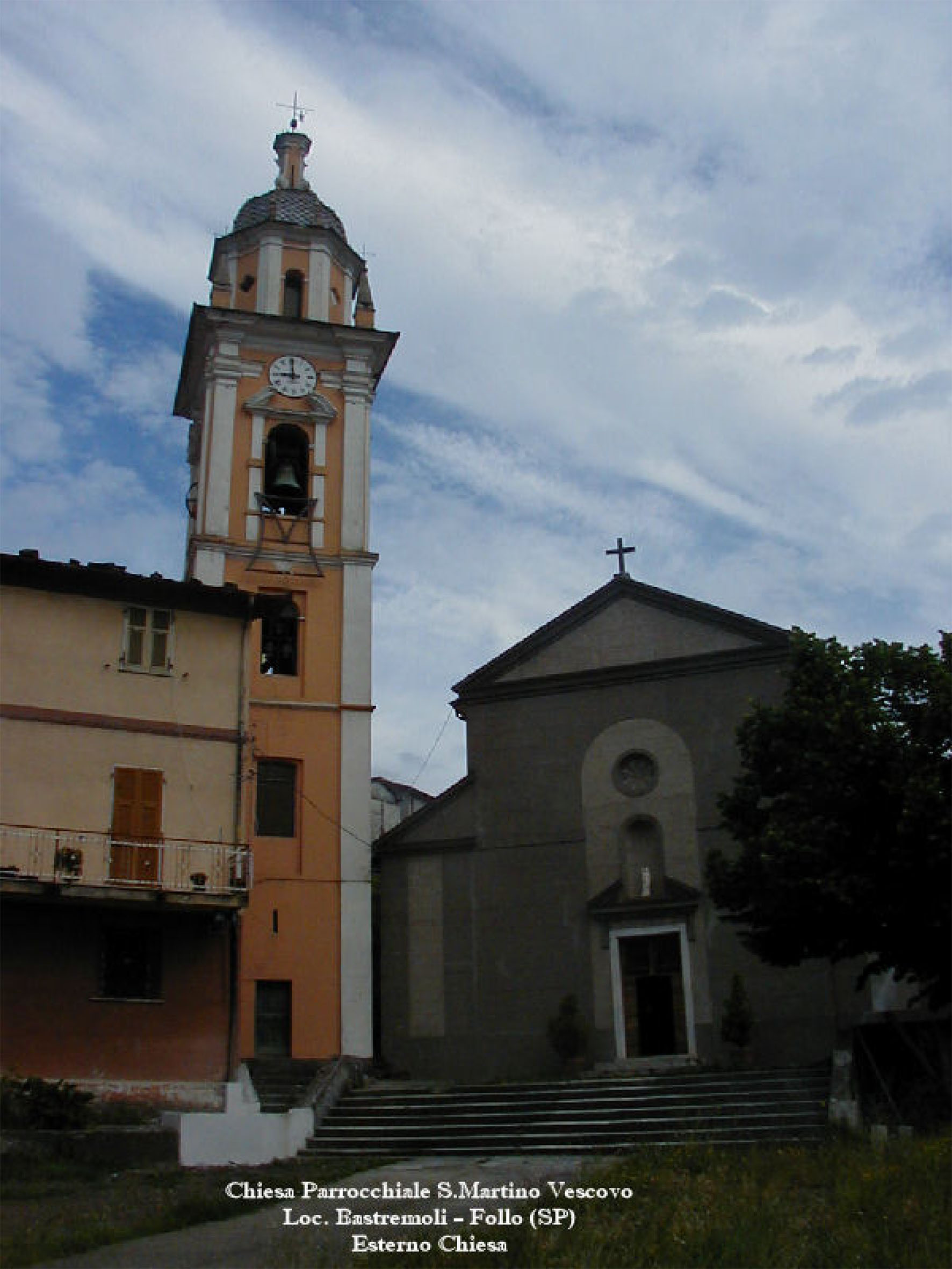 Chiesa e campanile di Bastemoli (chiesa, parrocchiale) - Follo (SP)  (XVII)
