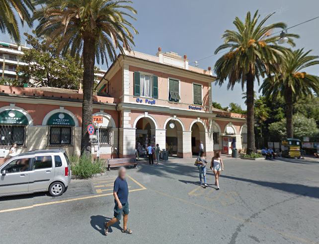 Fabbricato viaggiatori e sovrappeso, vecchie pensiline FF. SS (edificio, ferroviario) - Genova (GE)  (XIX, Fine)