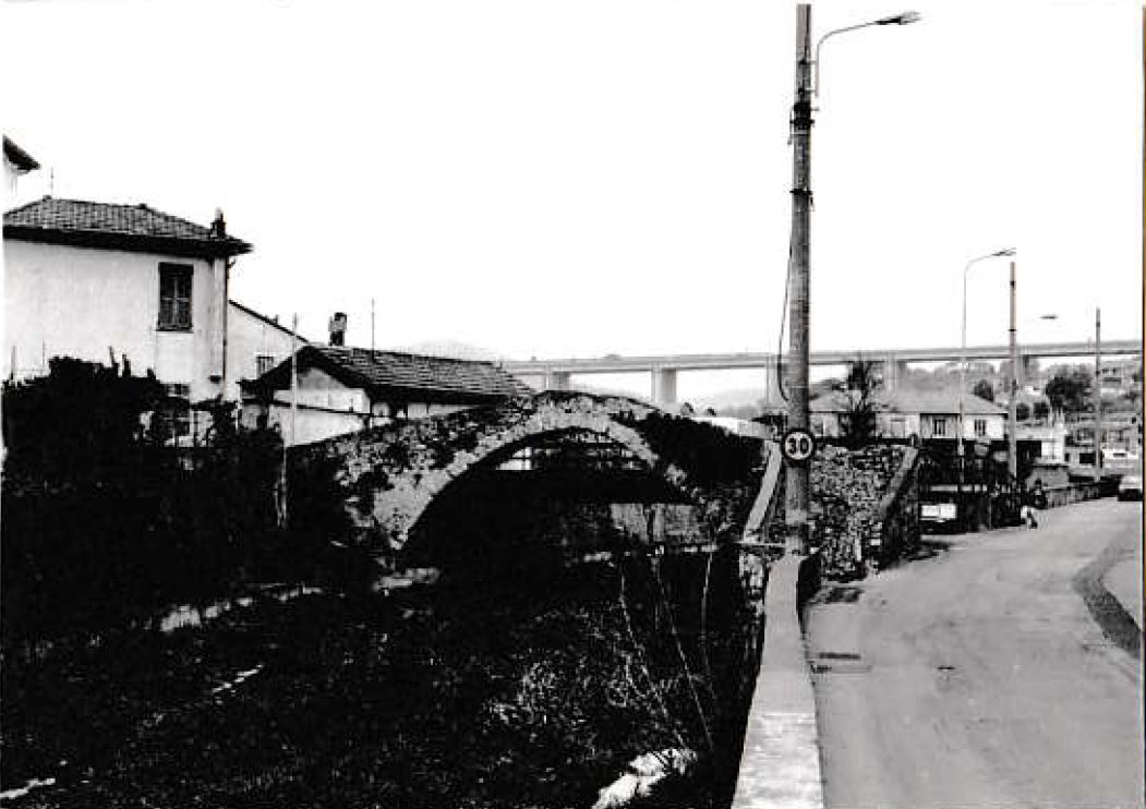 Ponte di Caramagna o di Strada Colla (ponte, pedonale) - Imperia (IM)  (XV)