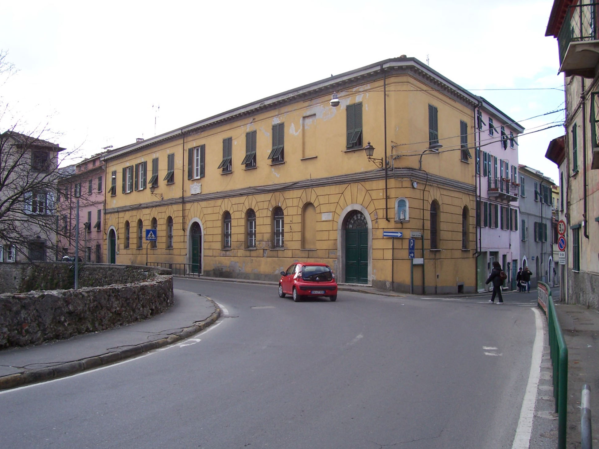 Asilo cardinale Spina (palazzo, pubblico) - Sarzana (SP)  (XIX, Terzo quarto)