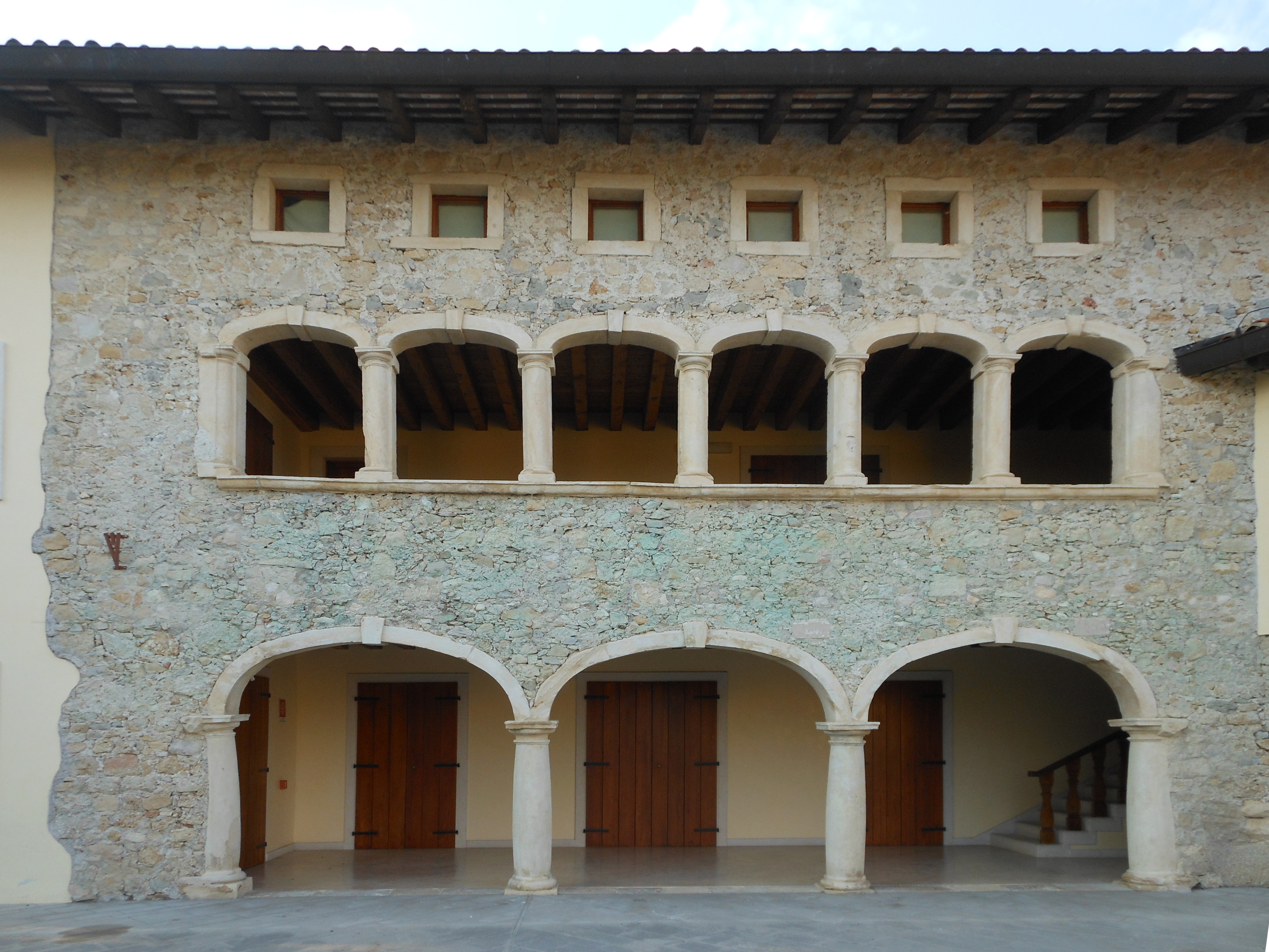 Villa Sulis (loggia) - Castelnovo del Friuli (PN) 