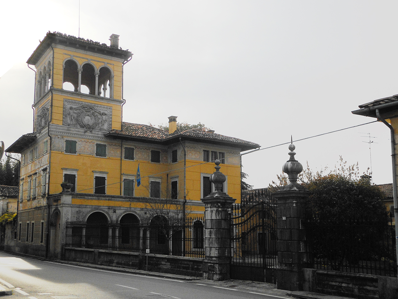 Villa Pecile, cappella, dipendenze e parco (villa) - San Giorgio della Richinvelda (PN) 