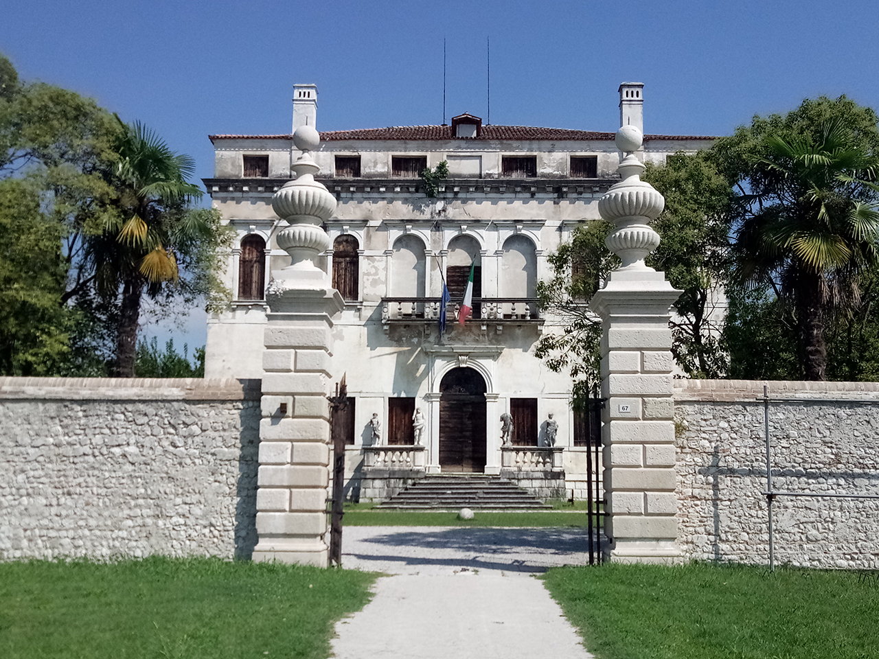 Villa Correr con barchesse, chiesa e parco (villa, nobiliare) - Porcia (PN) 