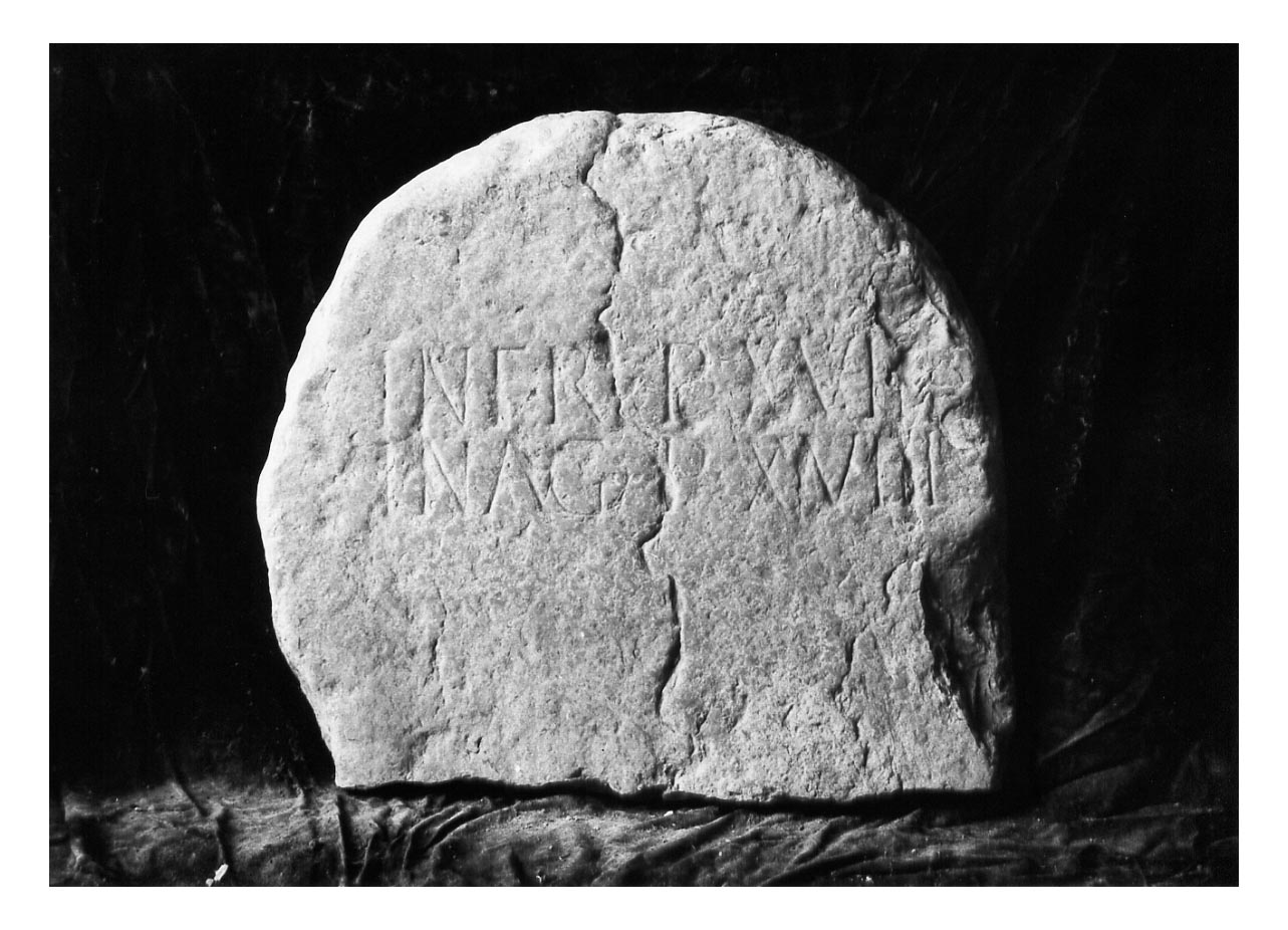iscrizione funeraria - produzione imperiale (secc. I-II d.C)