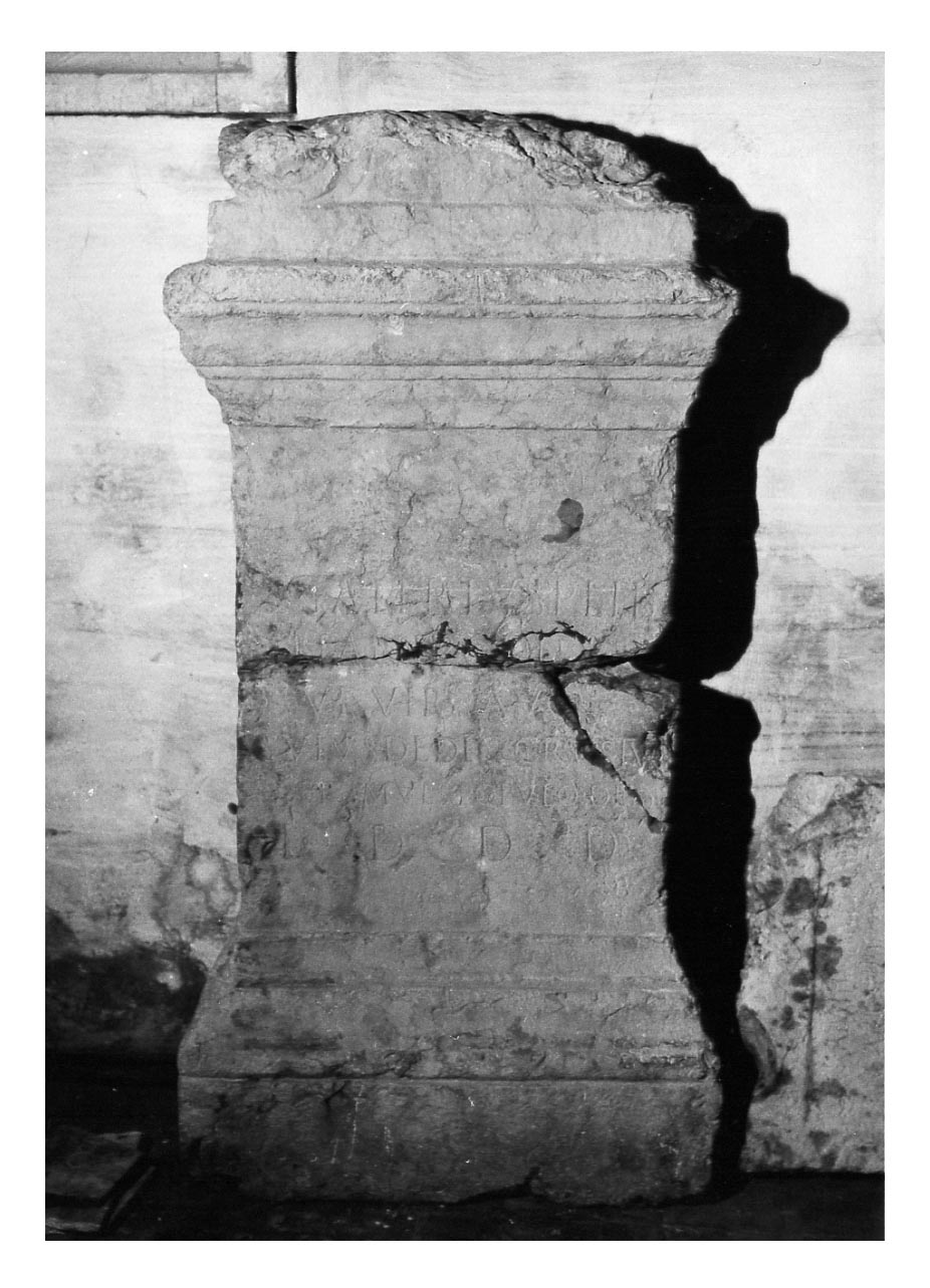 iscrizione onoraria - produzione imperiale (secc. I-II d.C)