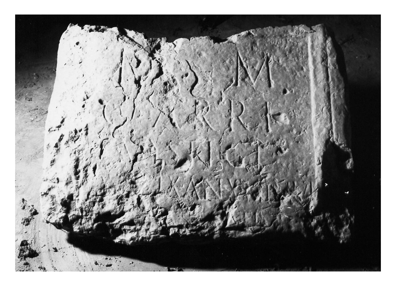 iscrizione funeraria - produzione imperiale (secc. I-II d.C)