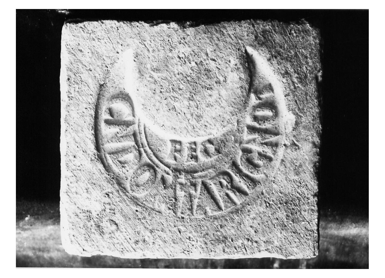 frammento di mattone - produzione imperiale (sec. I d.C)