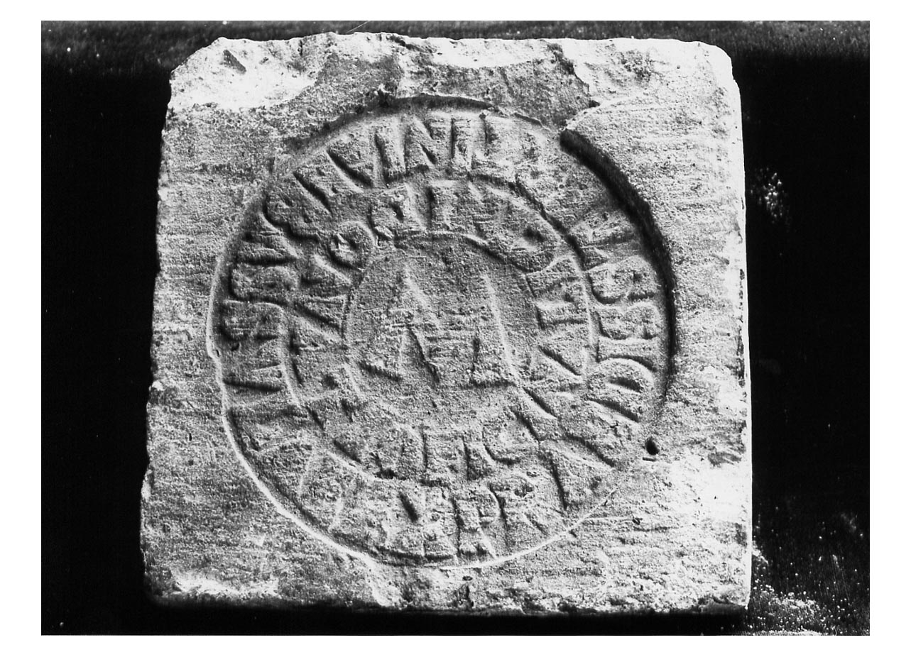 frammento di mattone - produzione imperiale (metà sec. II d.C)