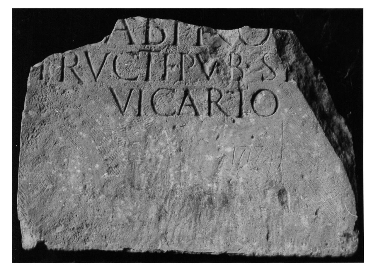 iscrizione funeraria - produzione imperiale (secc. I-II d.C)