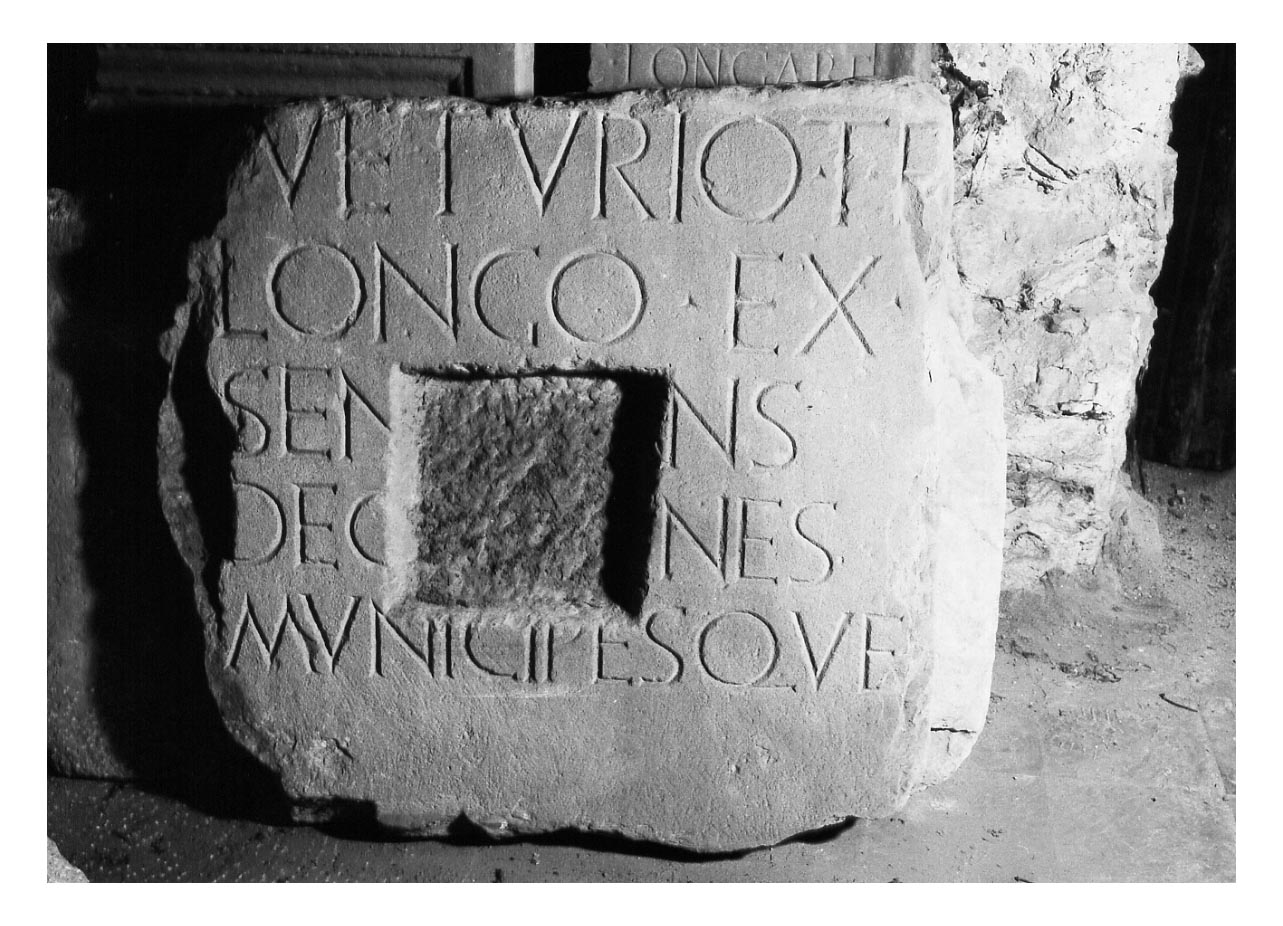 iscrizione onoraria - produzione imperiale (fine sec. I a.C)