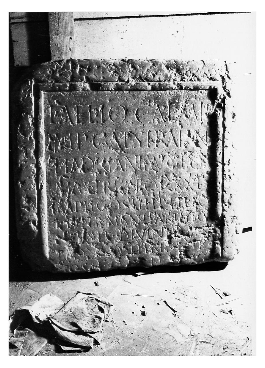 iscrizione onoraria - produzione imperiale (sec. II d.C)