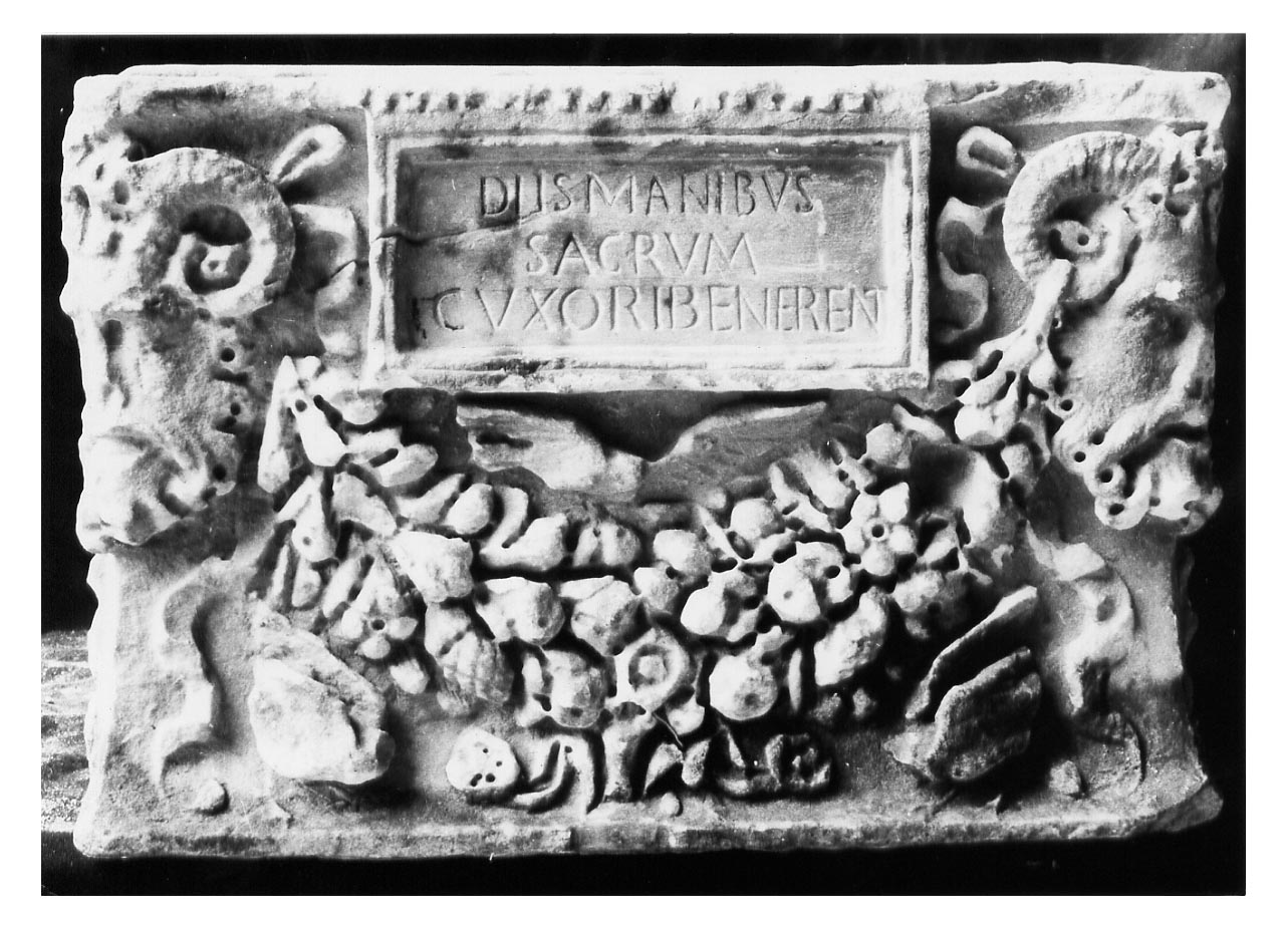 urnetta, urnetta iscritta - Età romana (fine/inizio secc. I-II d.C)