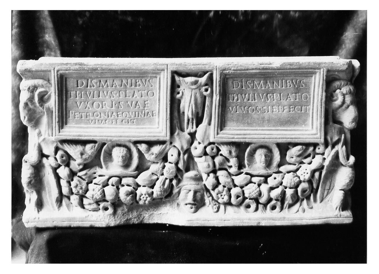 urnetta, urna iscritta - Età romana (seconda metà sec. I d.C)