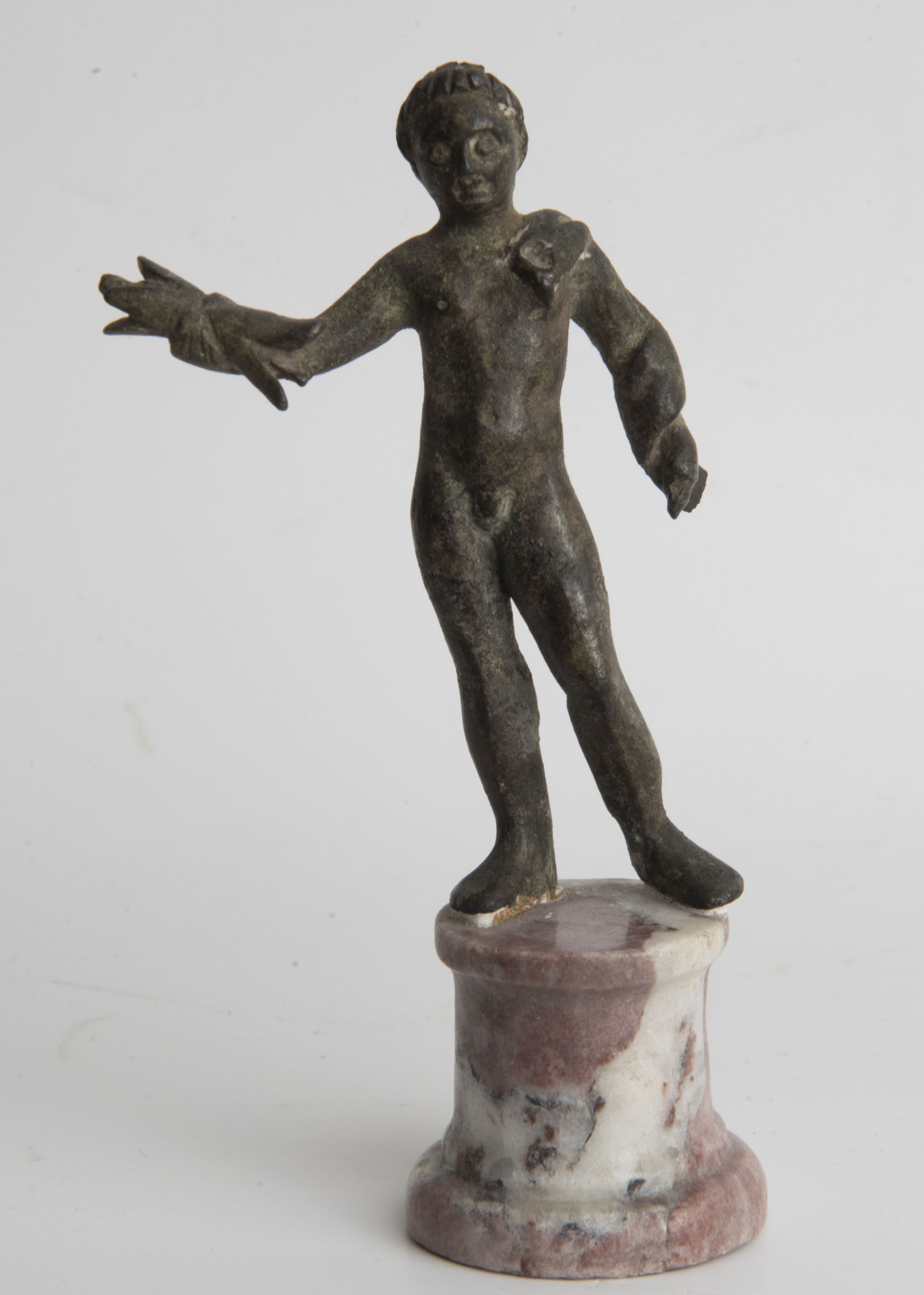 figura maschile nuda (Zeus?) (statuetta) - ambito italiano (?) (sec. XVI)