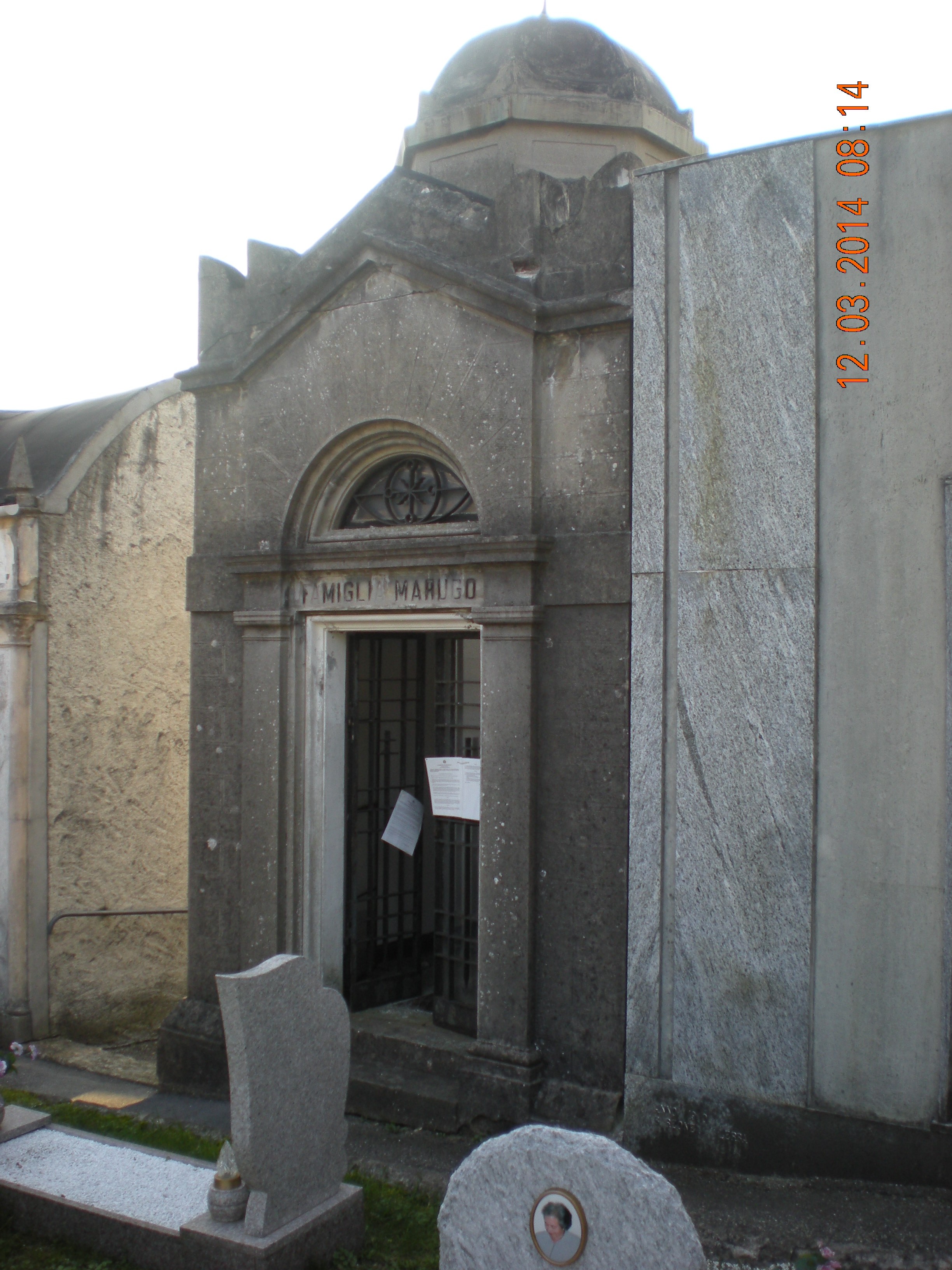Cappella Funebre già Famiglia Marugo all'interno del Cimitero Comunale (cappella, funeraria) - Busalla (GE) 