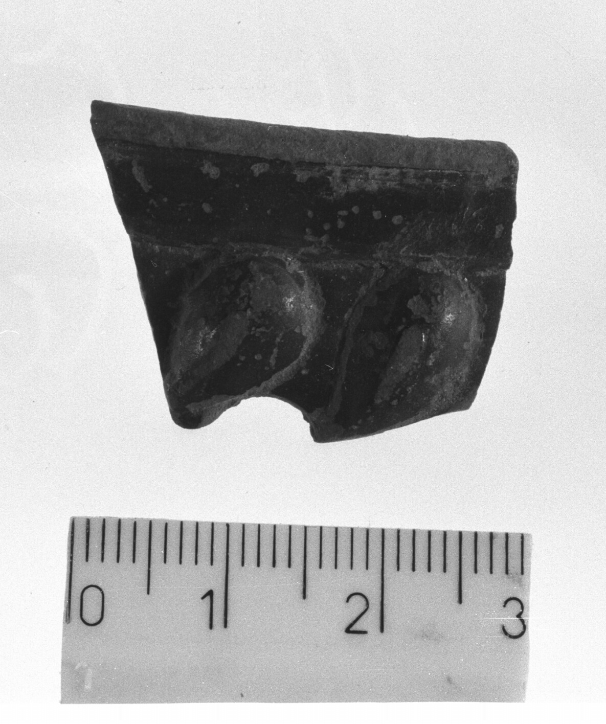 parete di coppa/frammento (secc. I a.C. - III d.C)