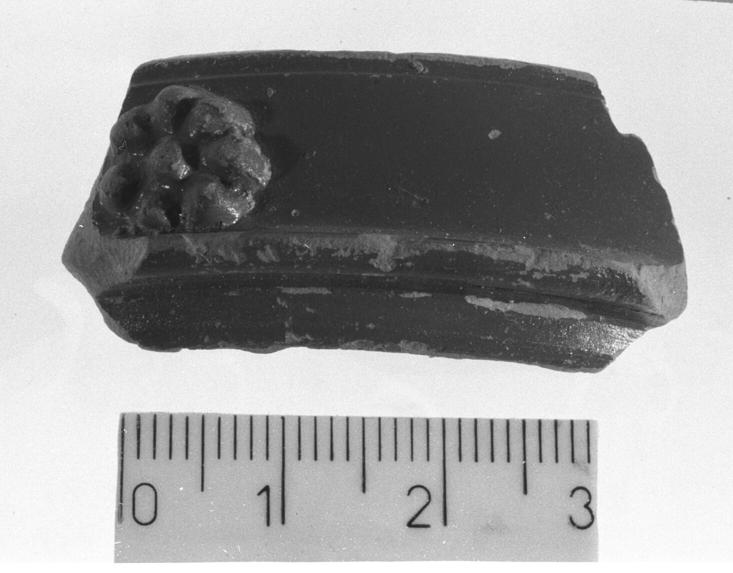 orlo di coppa/frammento (secc. I a.C. - II d.C)