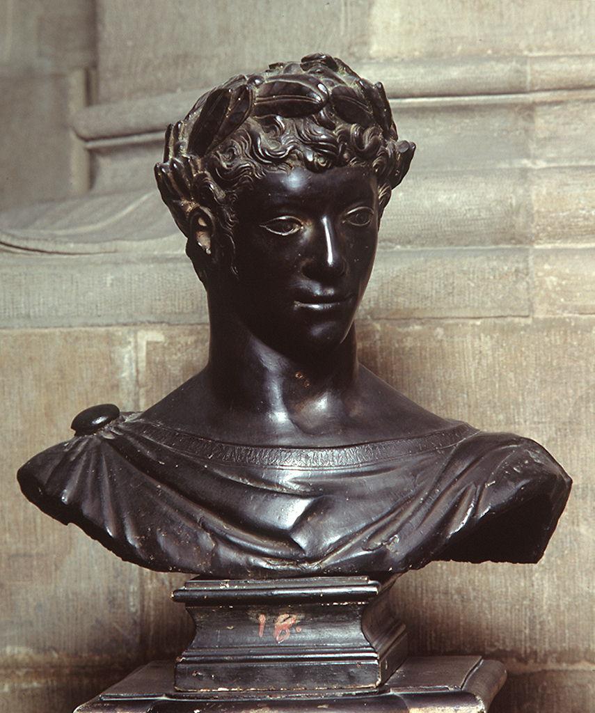 ritratto d'uomo (busto) - ambito fiorentino (seconda metà sec. XV)