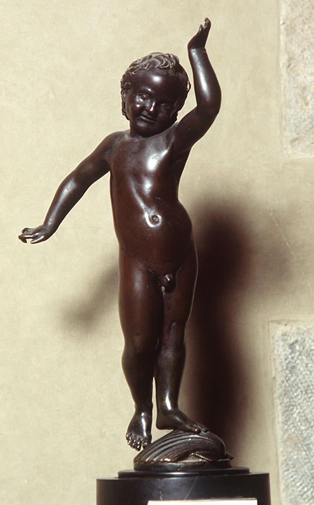 putto danzante (statuetta) di Bardi Donato detto Donatello (sec. XV)