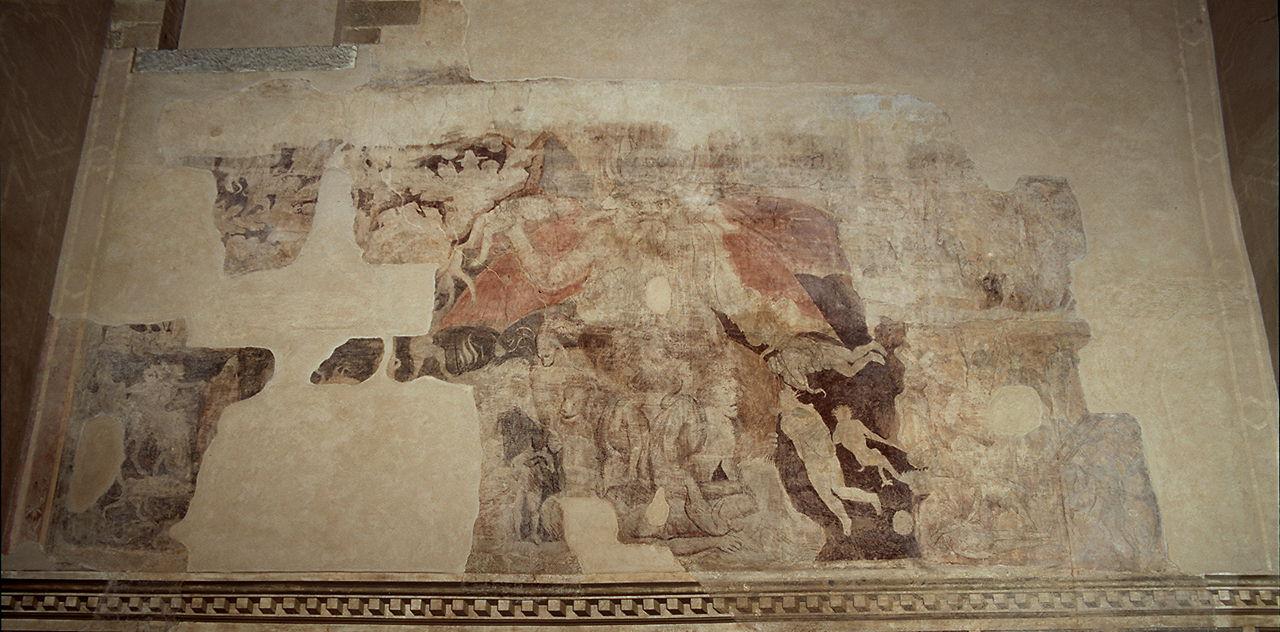 inferno (dipinto) di Giotto (bottega) (sec. XIV)