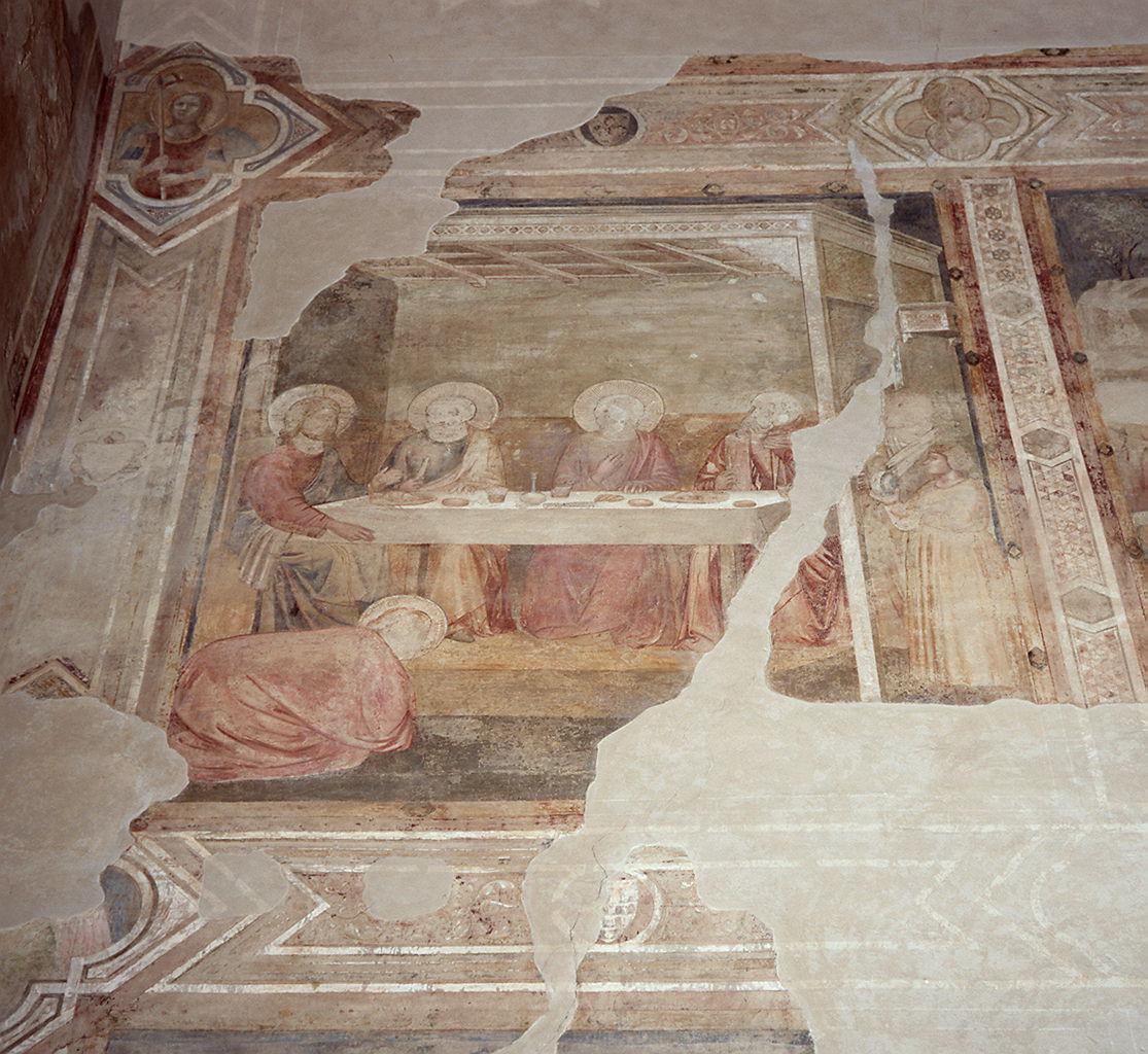 cena in casa di Simone il fariseo (dipinto) di Giotto (bottega) (sec. XIV)