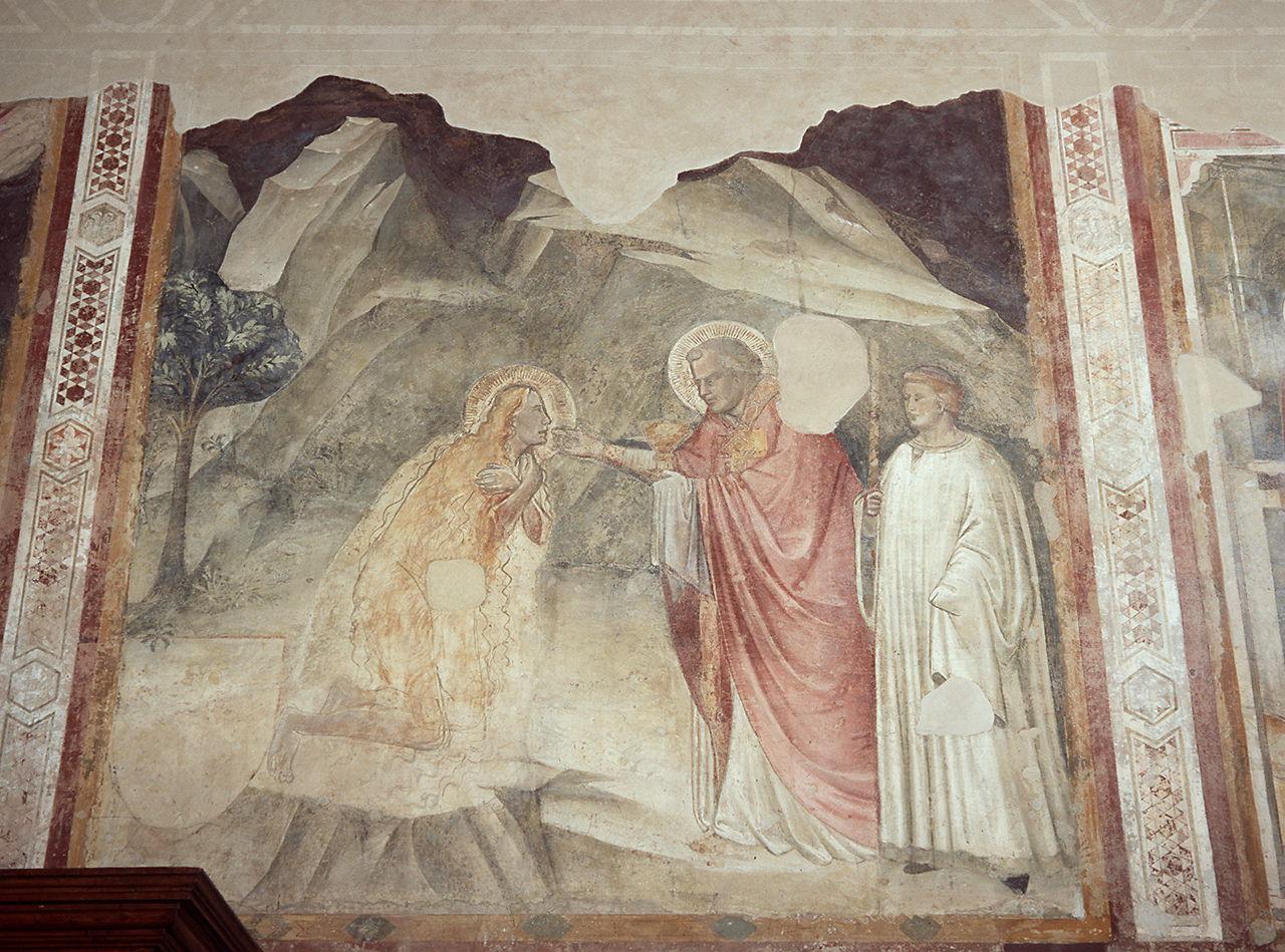 ultima comunione di Santa Maria Maddalena (dipinto) di Giotto (bottega) (sec. XIV)