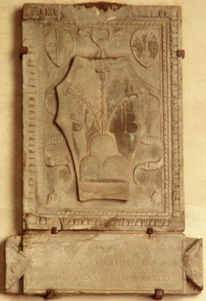 stemma del podestà Silvestro Baldoli di Foligno (rilievo) - bottega toscana (sec. XVI)