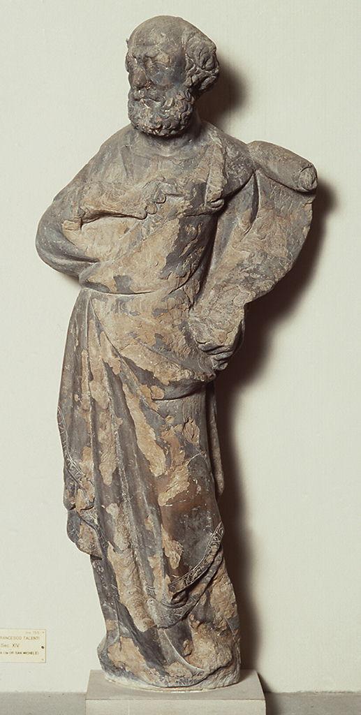 profeta (statua) - ambito fiorentino (sec. XV)