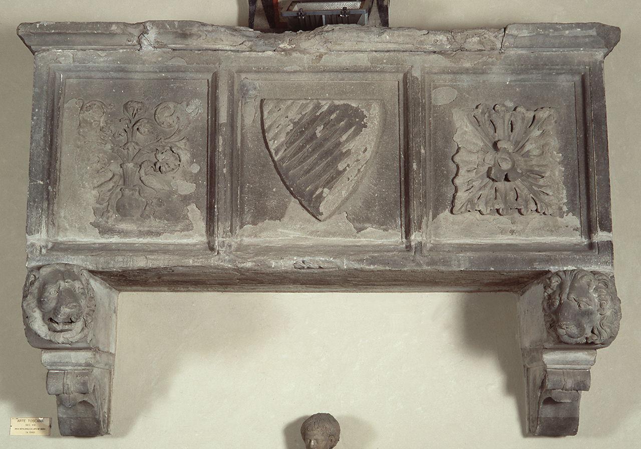 sarcofago - a cassa - ambito fiorentino (sec. XIV)