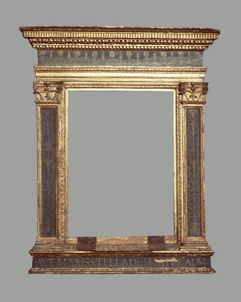 cornice architettonica - bottega toscana (metà sec. XV)