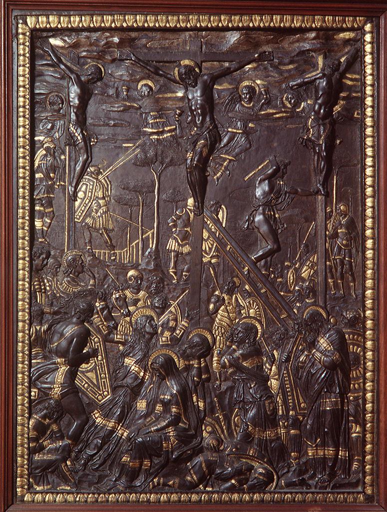 crocifissione di Cristo (rilievo) di Bardi Donato detto Donatello (sec. XV)