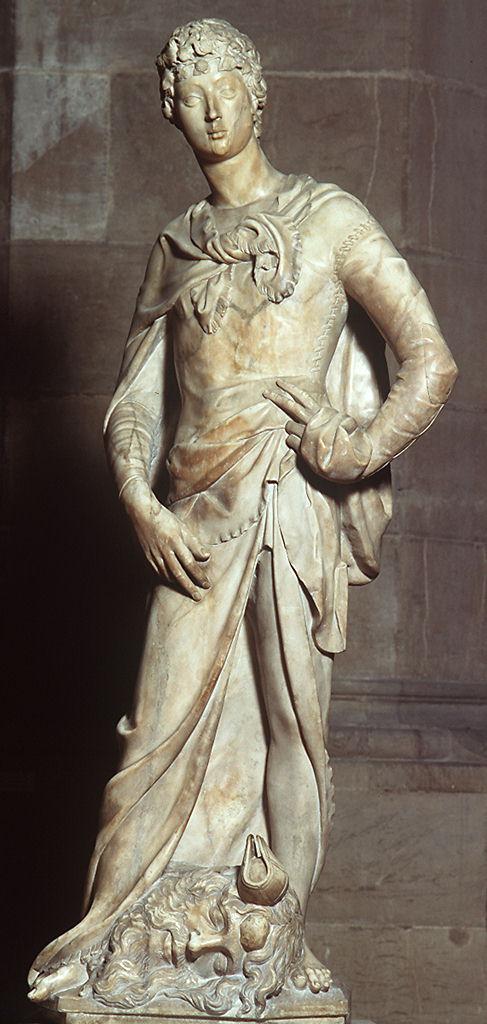 David con la testa di Golia (statua) di Bardi Donato detto Donatello (sec. XV)