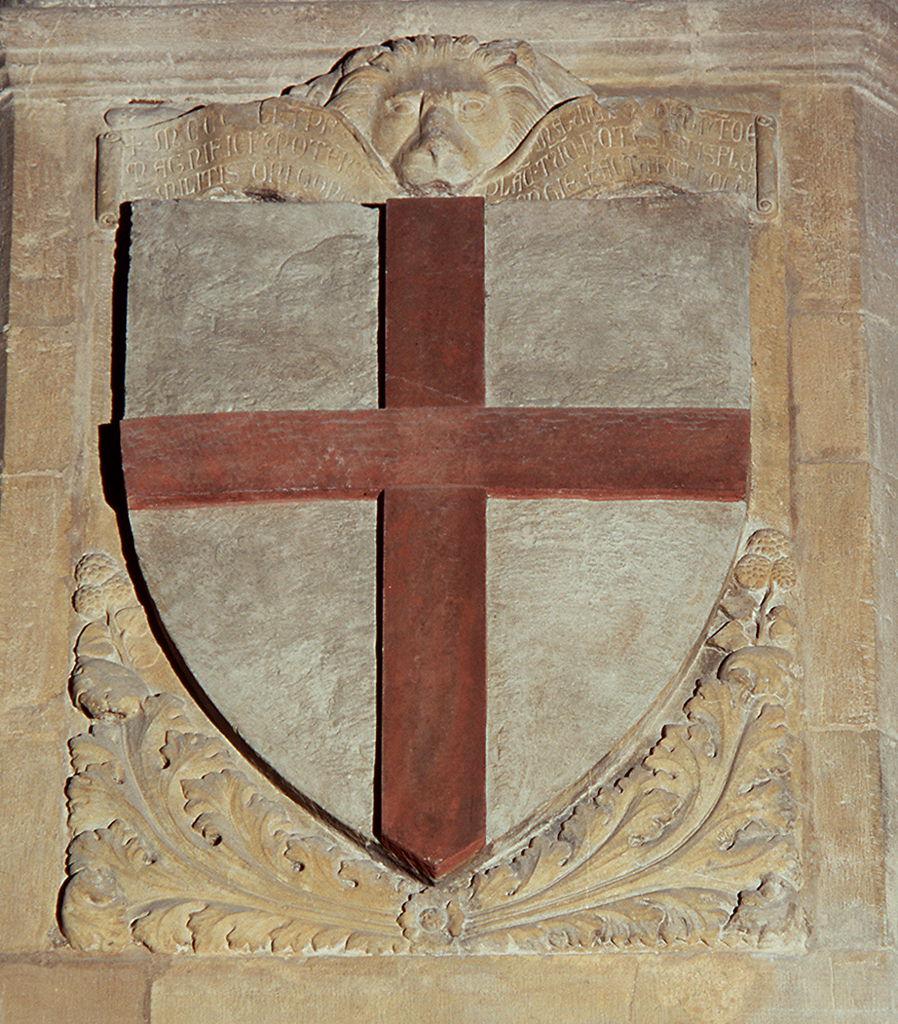stemma del Popolo di Firenze (rilievo) di Neri di Fioravante (sec. XIV)