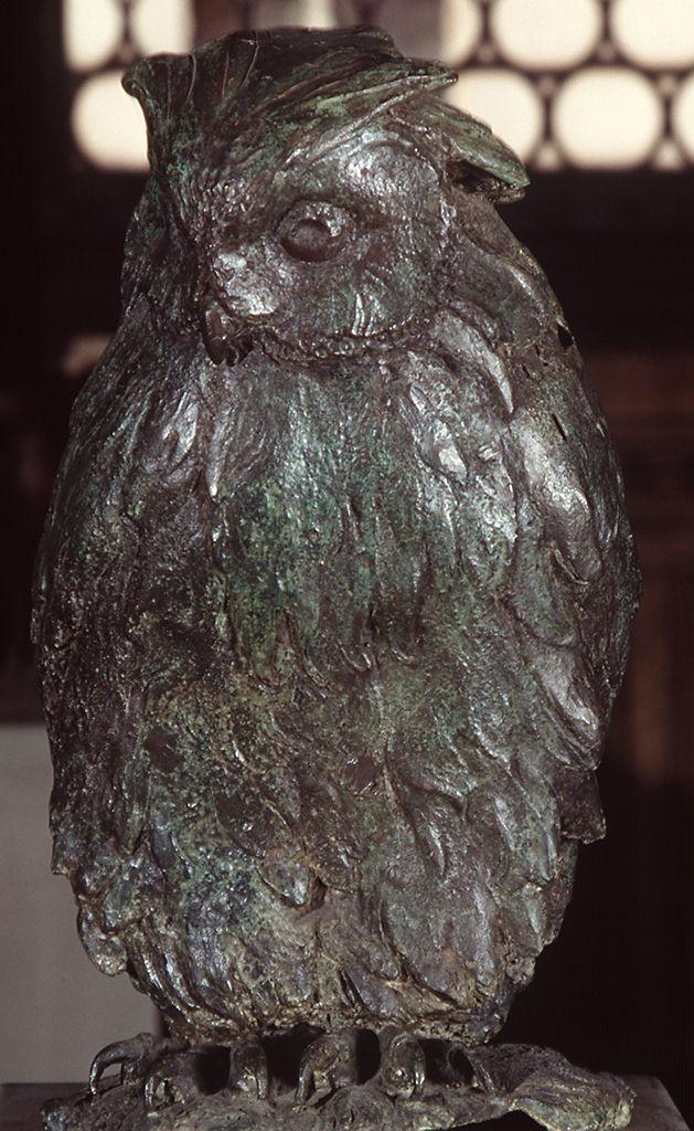 gufo (scultura) di Ammannati Bartolomeo (attribuito) (sec. XVI)