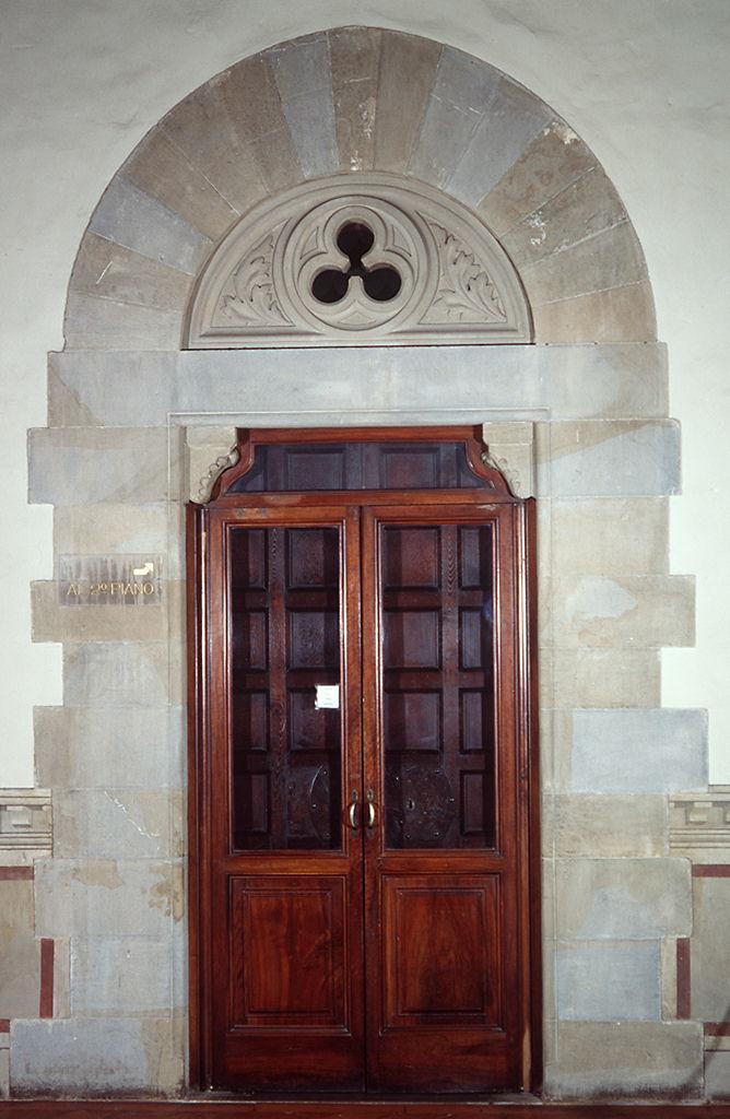 mostra di porta - ambito fiorentino (sec. XIV)