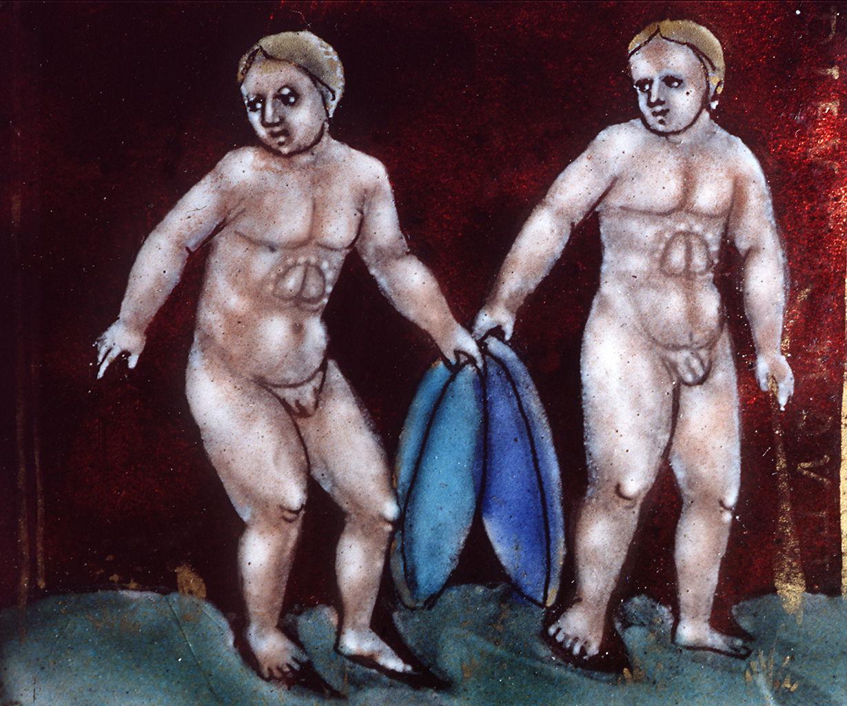 scena allegorica (placchetta di cofanetto) di Nouailher Colin (sec. XVI)